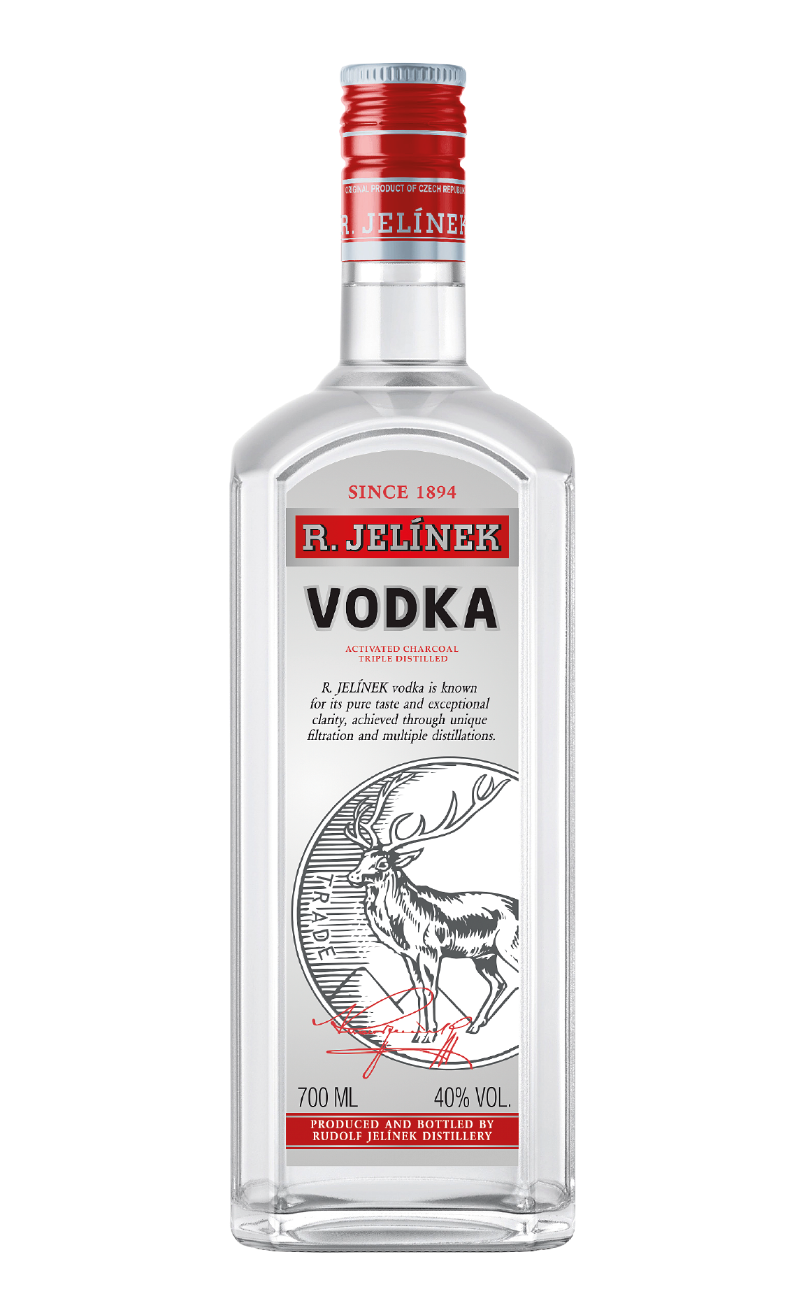 R.JELINEK Vodka 40% Vol. 0,7l
