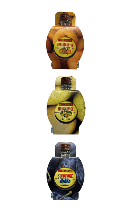 R.JELINEK Probier-Set – Drei feinste Obstbrände im Mini-Format